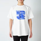 kazu_gのパンダライダー!(ブルー) Regular Fit T-Shirt