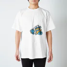 呑んだくれペンギンズのダラダラペンギン Regular Fit T-Shirt