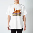マルマルマルの「猫と枕」スタンプ発売記念2 スタンダードTシャツ