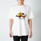 fooddesign-comの夜食といえば Regular Fit T-Shirt
