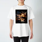 NovAiTen_shopの湖畔の鹿 Regular Fit T-Shirt