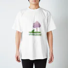 カエルの木の「カエルの木」のロゴマーク（春） Regular Fit T-Shirt
