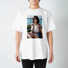 bijinngasyokuninの九十九里の塩風を感じて Regular Fit T-Shirt