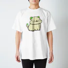 まるちょ屋の猫のほげお スタンダードTシャツ