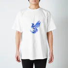 試作品の朱雀7　青 Regular Fit T-Shirt