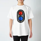 しりとりの信号 Regular Fit T-Shirt