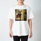 Ricky-Rickyのやんちゃな柴犬 Regular Fit T-Shirt