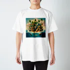 nyonsunの宝箱の動物達の楽園物語 Regular Fit T-Shirt