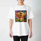 すずらん24の幸運の金の龍！！ Regular Fit T-Shirt