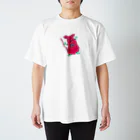 ネズミの金玉2DKのチャクラねずみ（赤） Regular Fit T-Shirt