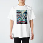 大江戸花火祭りのCelestial Ryujin Realm～天上の龍神領域2 スタンダードTシャツ