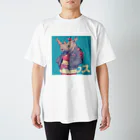 PIXELSのサイ子 スタンダードTシャツ