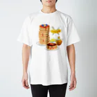 ConversationStarterのホットケーキタワー Regular Fit T-Shirt