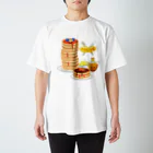 ConversationStarterのホットケーキタワー スタンダードTシャツ