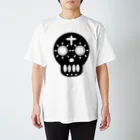 マン☆マンタのDay of the dead T-shirt1 color Regular Fit T-Shirt