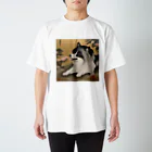 Le Cielの犬屏風 スタンダードTシャツ