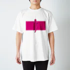 EASELの前面 or 背面 Regular Fit T-Shirt