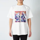 Bunny RingのSOXLくん and SOXちゃん Regular Fit T-Shirt