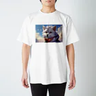 Moon_Howlの幼子の狼 Regular Fit T-Shirt