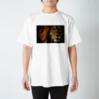 AngelTAMAのライオン スタンダードTシャツ