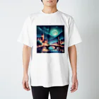 yh1235の綺麗な夜景 Regular Fit T-Shirt