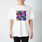 すわんちゃんのすわんのヘッダー Regular Fit T-Shirt