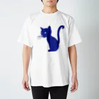 MEGROOVEのシルエットにゃん🐱 スタンダードTシャツ