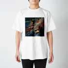 MistyStarkの宇宙を飛び交う車たち Regular Fit T-Shirt