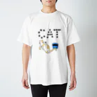 y_oco_yのCAT Regular Fit T-Shirt