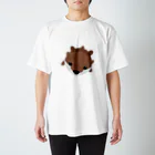 sara nerdのカワウソ Regular Fit T-Shirt