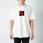 AQUAMETAVERSEの紅葉　なでしこ1478 スタンダードTシャツ