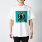 kinoko99999のサーフ系ロゴ スタンダードTシャツ