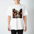 japantravelの柴犬の台湾散歩 Regular Fit T-Shirt