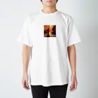 mazislowlifeの夕日の眺め Regular Fit T-Shirt