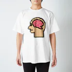 ムエックネの脳（ドット絵） Regular Fit T-Shirt