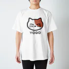 ヨゴ商店のヨゴにゃん（ロゴあり） スタンダードTシャツ