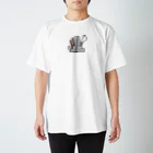 So湖いらの「BIWAKO DE OBAKE」スタンダードTシャツ Regular Fit T-Shirt
