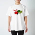 unkoraの兎と亀 Regular Fit T-Shirt