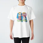 ケルモーフのてんごくしょっぷのじこしゅちょうてんごく Regular Fit T-Shirt