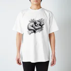 紅藤コミミズクのナマケモノ Regular Fit T-Shirt