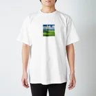 ウェブエンパイアの自然と理想のオアシス Regular Fit T-Shirt