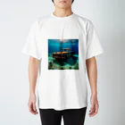 kuwayaの海底に沈む車 スタンダードTシャツ