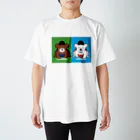 ファンシーファミリーファンタジーの土俵際の熊 Regular Fit T-Shirt