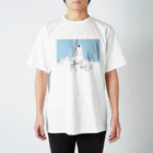 Lipsum_sapporoの氷山の一クマ スタンダードTシャツ