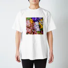 日々累々の累のartificial flowers_01S スタンダードTシャツ