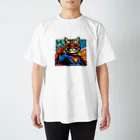 北摂のひとのスーパー猫 スタンダードTシャツ