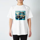 80s_popの80s CityPop No.28 Regular Fit T-Shirt