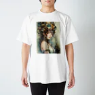 PiNK+18COMiCSのsteampunkgirl&airship Regular Fit T-Shirt