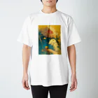 AQUAMETAVERSEの昼寝　なでしこ1478 スタンダードTシャツ