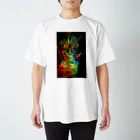 IKOTENYOKUのグリッチアート:アデニウム スタンダードTシャツ